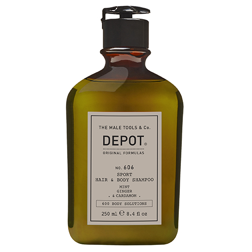 Nr. 606 SPORT haar & BODY SHAMPOO - DEPOT - THE MALE TOOLS & Co.