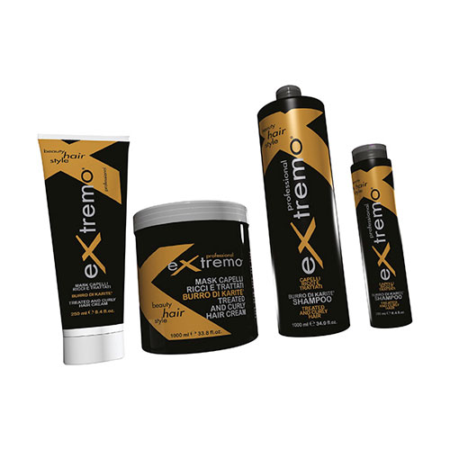 LÍNEA PARA CABELLO RIZADO Y TRATADOS: MANTECA DE KARITÉ - EXTREMO