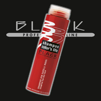 BLACK LINE : barva šampon život - BLACK