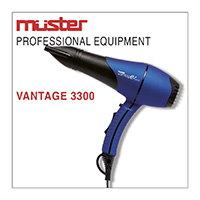 Hiustenkuivaaja VANTAGE 3300 - MUSTER