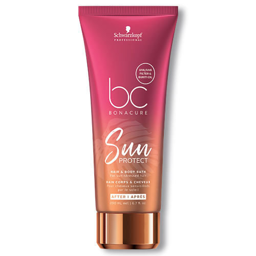 BC SUN PROTECT HIUKSET JA ELIN KYLPYAMME - SCHWARZKOPF